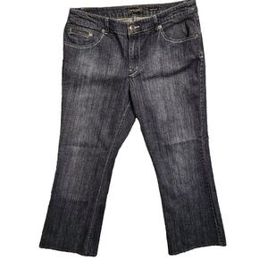 Madison Mid‎ Boot Cut Jeans Stretch Blue Denim (Missing Size Tag-See Descr.)
